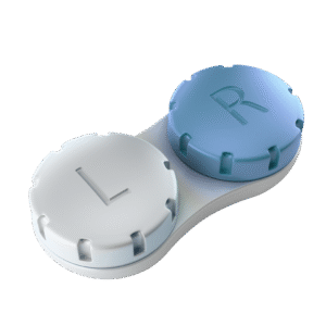 ailema contenitore lenti a contatto | pack da 4 custodie